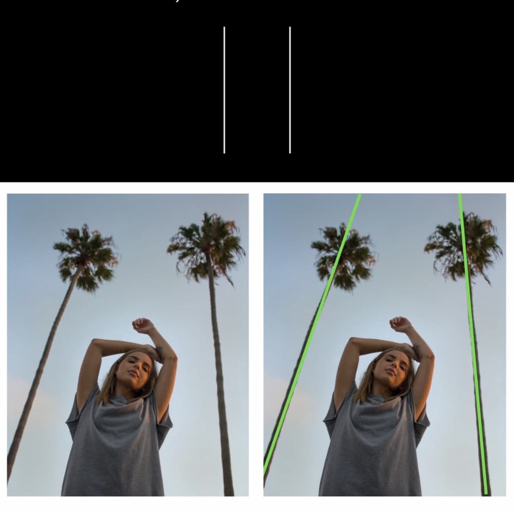 Screenshot of a pdf on photography composition cheat sheet.