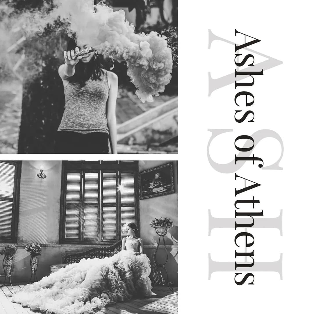 Two black and white photos next to eachother.