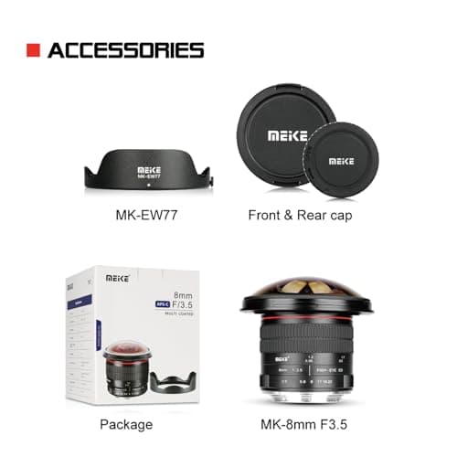 Variant image 5 of Kamlan 8mm F3.0 Fisheye