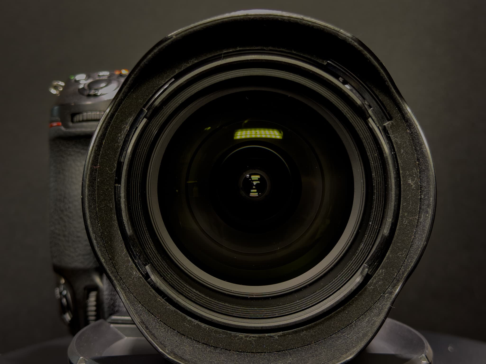 Looking down the barrel at the maximum wide-open f/2.8 entry on the Nikon Z 14-24mm f/2.8 S
