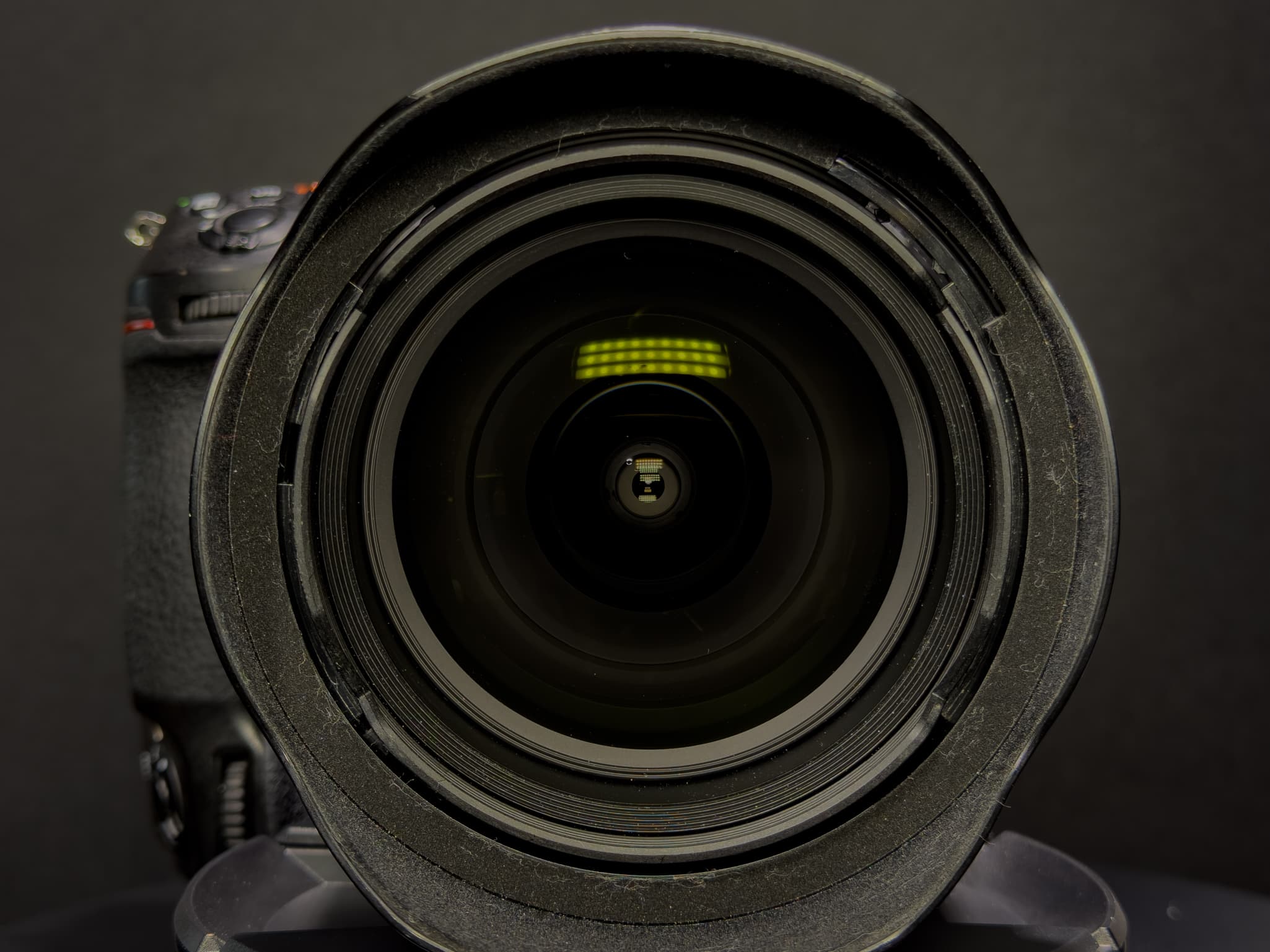 Looking down the barrel at the restricted f/22 setting on the Nikon Z 14-24mm f/2.8 S