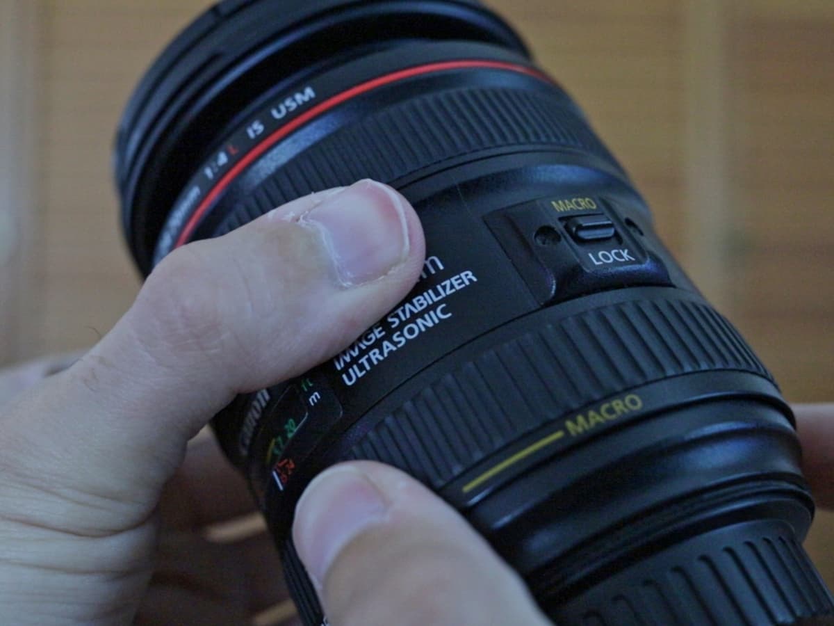 Canon EF 24-70mm f4L ISM focus ring Canon EF 24-70mm f4L ISM focus ring.