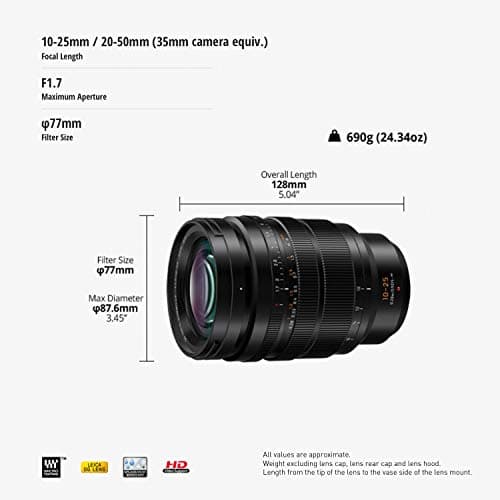 Variant image 1 of Panasonic Leica DG Vario-Summilux 10-25mm F1.7 ASPH
