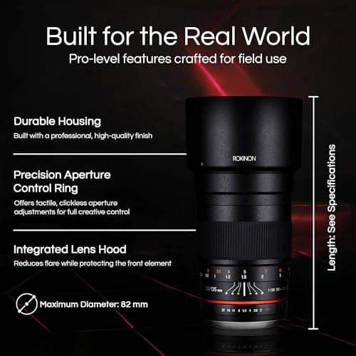Variant image 1 of Rokinon 135mm F2.0 ED UMC