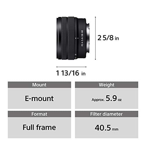 Variant image 2 of Sony FE 28-60mm F4-5.6