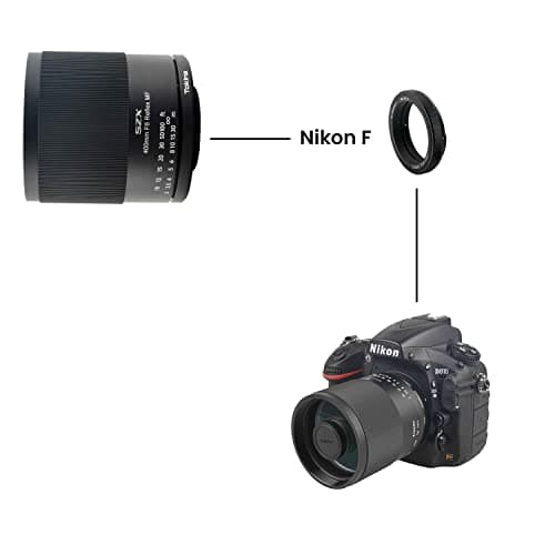 Variant image 2 of Tokina SZX Super Tele 400mm F8 Reflex MF