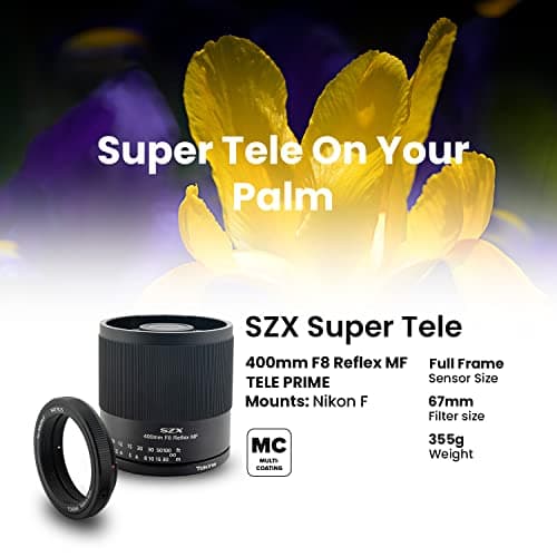 Variant image 5 of Tokina SZX Super Tele 400mm F8 Reflex MF