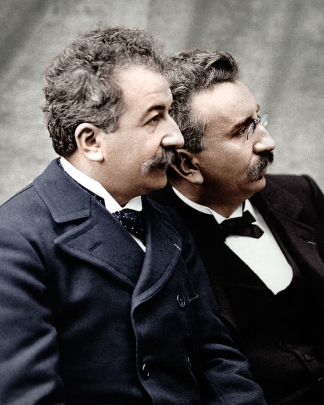 Auguste and Louis Lumière Portrait of Auguste and Louis Lumière.